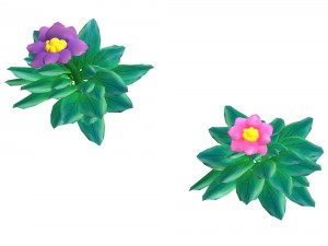 cartoon plant - small plant Modelo 3D
