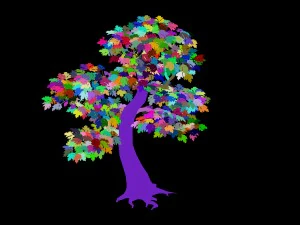 moli cliff - tree 01 3D Model