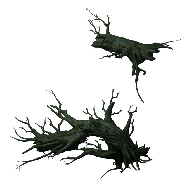 nibelungen - dead tree 3D Model .c4d .max .obj .3ds .fbx .stl .blend 