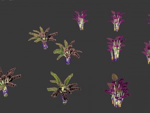 daughter village - banana tree 3D-Modell