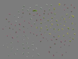 daughter village - hanging flowers 3D Model