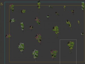 daughter village - hanging flowers 3D Model