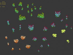 daughter village - plant flowers 3D मॉडल