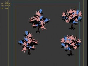 daughter village plant - peach tree 032 Modelo 3D