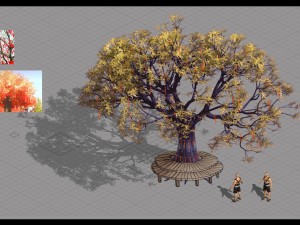 prayer tree 01 3D मॉडल