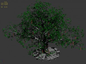 prayer tree 01 3D मॉडल