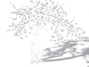 peach blossom island - trees 06 Modelo 3D