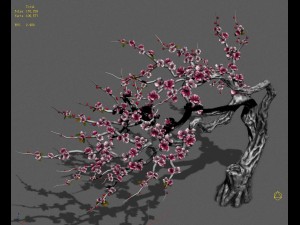 peach blossom island - peach tree 03 3Dモデル