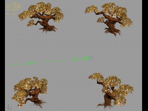 peach blossom island - plant - tree 05 3Dモデル