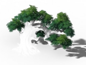 peach blossom island - plant - tree 07 Modelo 3D