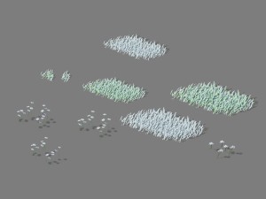 snow plant - flowers 61 3D Model