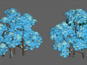 snow plant - flowers 63 3D Model