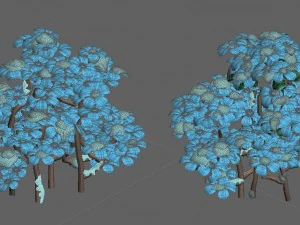 snow plant - flowers 63 3D Model