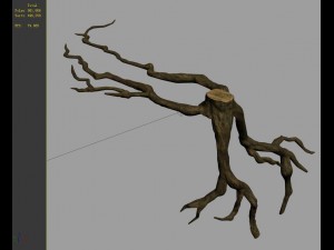 fairy town - big vines Modelo 3D