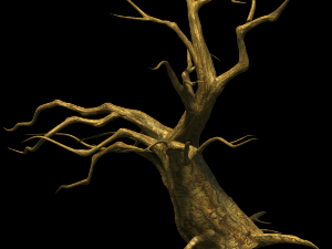 fairy town - dead tree 2 3D Model