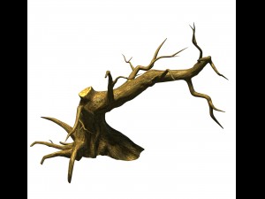 fairy town - dead tree 4 3D Model