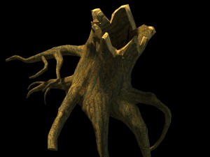 fairy town - dead roots 3D Model