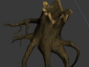 fairy town - dead roots 3D Model