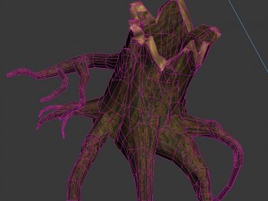 fairy town - dead roots 3D Model