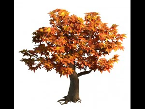 गेम मॉडल - मेपल 014 3D मॉडल