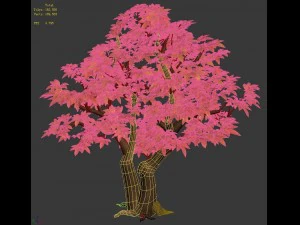 game model - maple 015 3D Model
