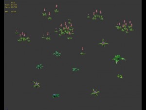 game plants - flowers 271 Modèle 3D