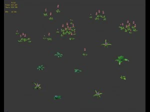 game plants - flowers 271 3D Model