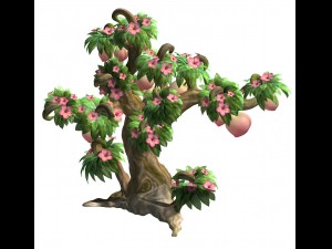 plant model - peach tree 271 3Dモデル