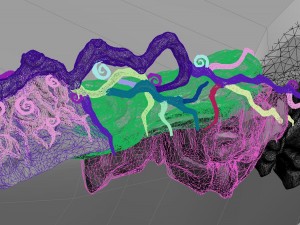 zhongnanshan - beautiful personality tree root 03 3D Model