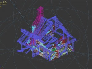 burned houses 02 Modelo 3D
