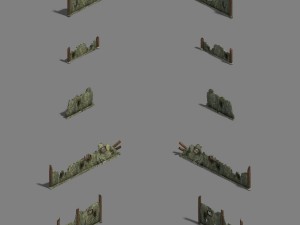 city - architecture - ruins 01 3D 模型