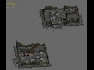 city - architecture - ruins 01 3D Model