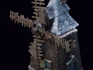 windmill workshop 1002 3D-Modell