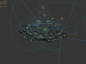 black river - building - ruin 01 Modello 3D
