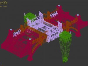 heihe - mountain - stone bridge 01 Modèle 3D