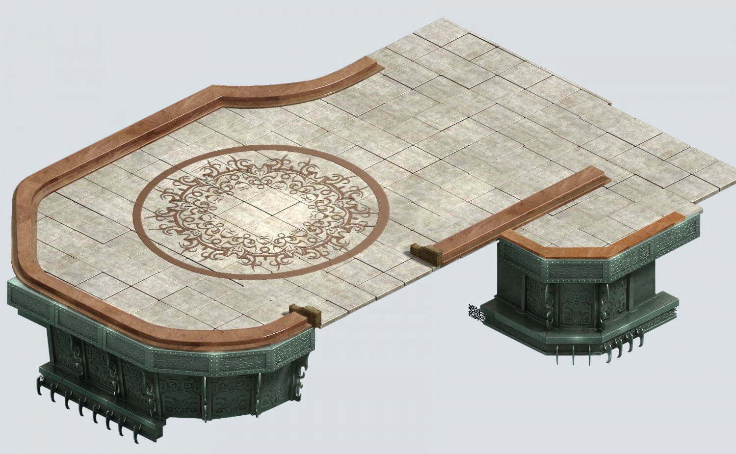 magic palace - the floor 05 3D Model .c4d .max .obj .3ds .fbx .stl .blend