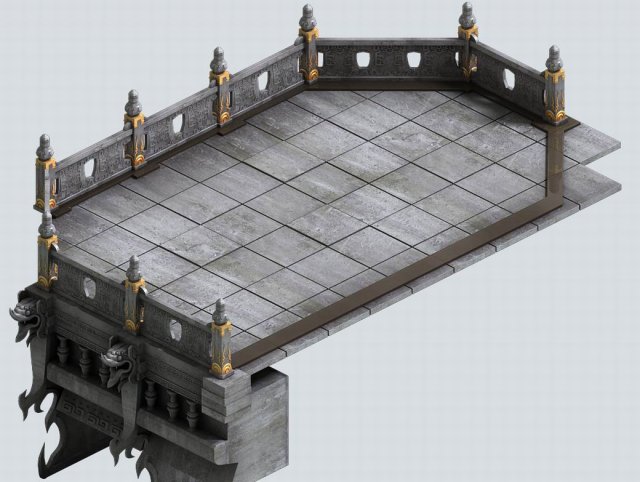 magic palace - the floor 06 Modèle 3D .c4d .max .obj .3ds .fbx .stl .blend