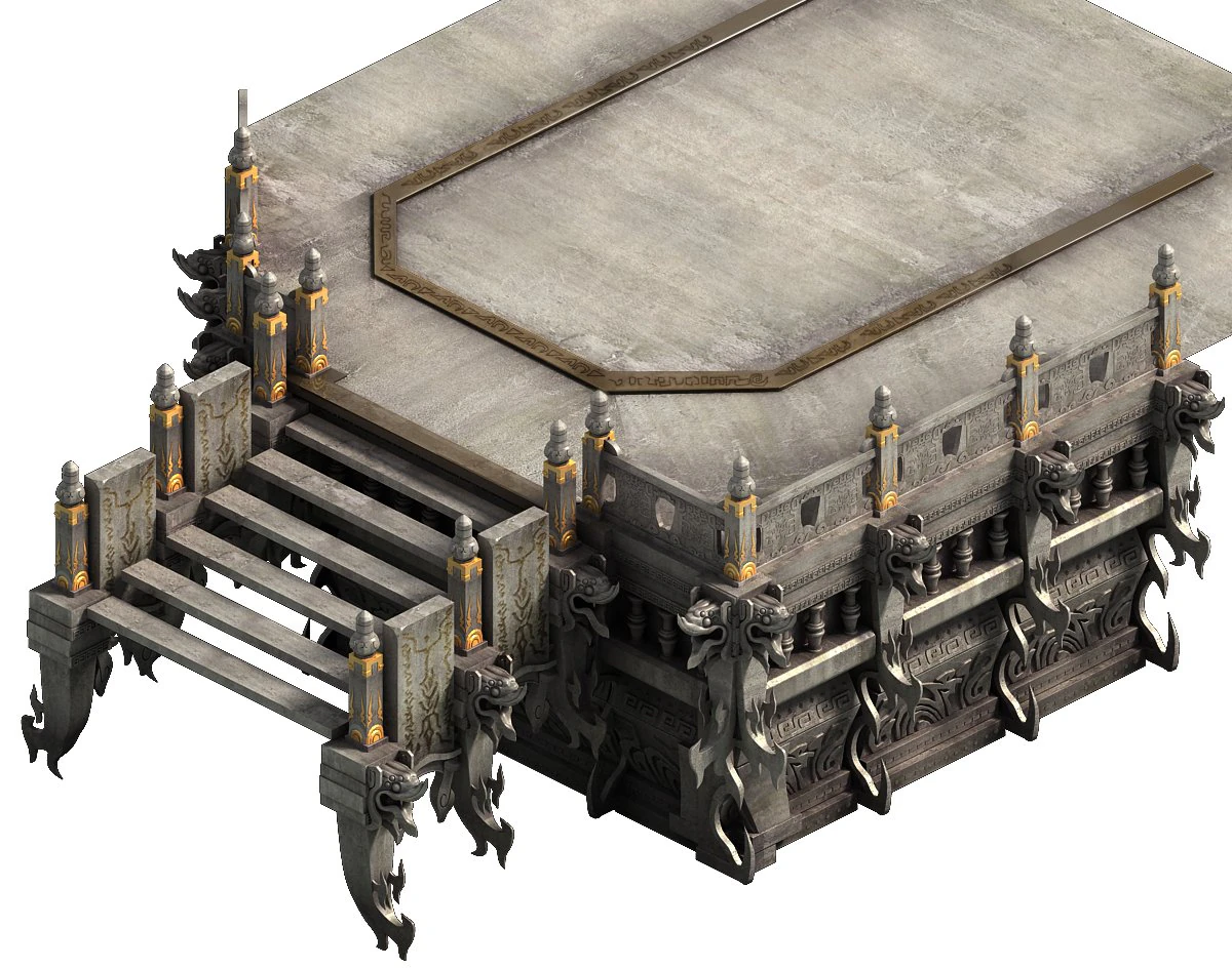 magic palace - the floor 09 3D Model .c4d .max .obj .3ds .fbx .stl .blend 