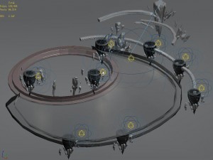 magic palace - the floor 12 Model 3D