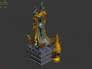 magic palace - attic 02 3D Model