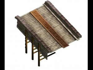 sihirli saray - merdivenler 01 3D Model
