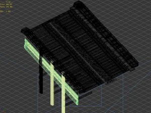 magic palace - stairs 01 3D Model