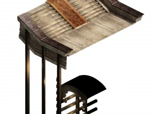 Zauberpalast - Treppe 02 3D Modell