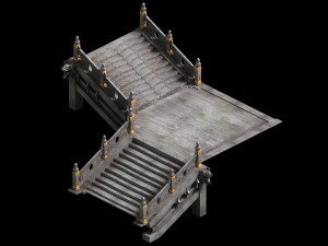 magic palace - stairs 03 Modelo 3D