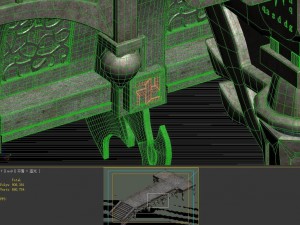 magic palace - stone bridge 04 3D Model