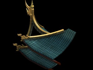 magic palace - roof 02 3D-Modell