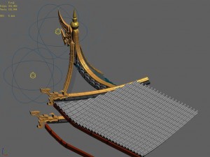 magic palace - roof 02 3D-Modell