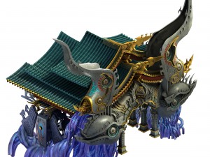 devil palace - central building 3D Model