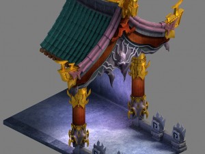 magic palace - decorative room 01 3D 모델