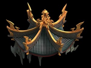 magic palace - decorative tower 02 3Dモデル